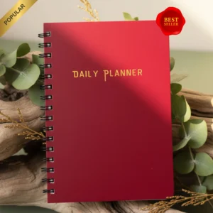 Noteboibd Daily Planner — 6-Month Focus Edition