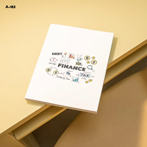 A4 Notebook A-183 Finance