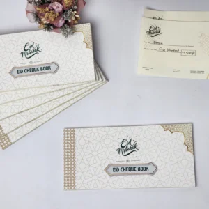 Eid Salami Cheque Book 2025
