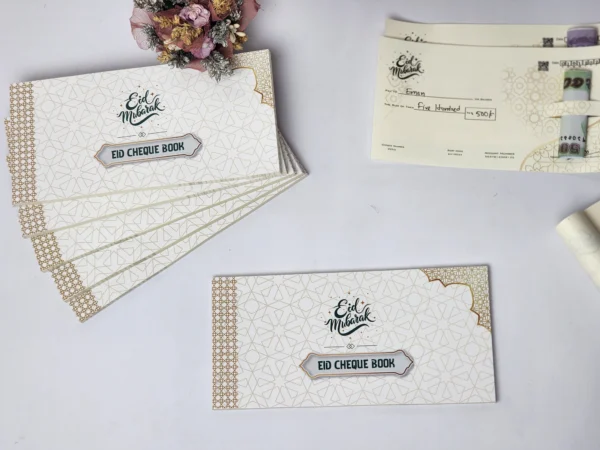 Eid Salami Cheque Book 2025
