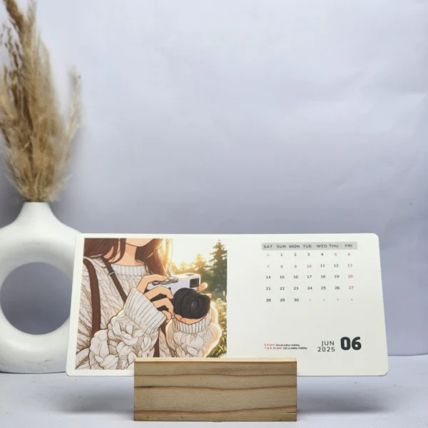 Minimal Desk Calendar 2025  -2