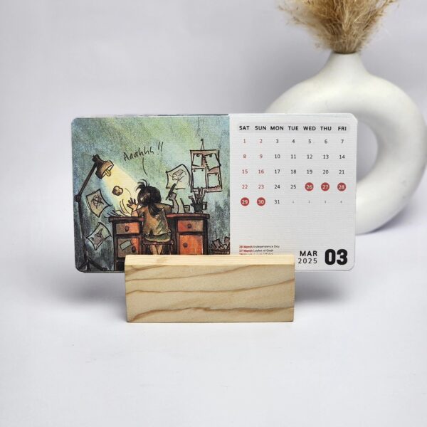 Minimal Desk Calendar 2025  -2