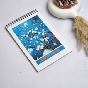 🎨 Acrylic Color Sketchbook – 5.5" x 8.5" Inch-A3