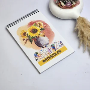 🌊 Watercolor Sketchbook – 5.5" x 8.5" Inch-w1