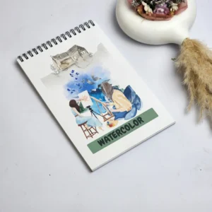🌊 Watercolor Sketchbook – 5.5" x 8.5" Inch-w3
