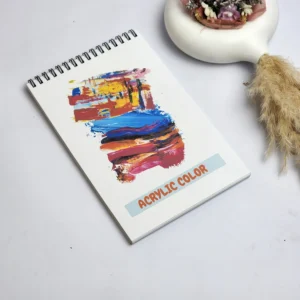 🎨 Acrylic Color Sketchbook – 5.5" x 8.5" Inch-a5