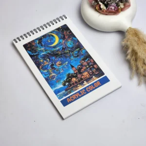 🎨 Acrylic Color Sketchbook – 5.5" x 8.5" Inch-a6