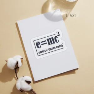 Notebook L-531 E = mc2