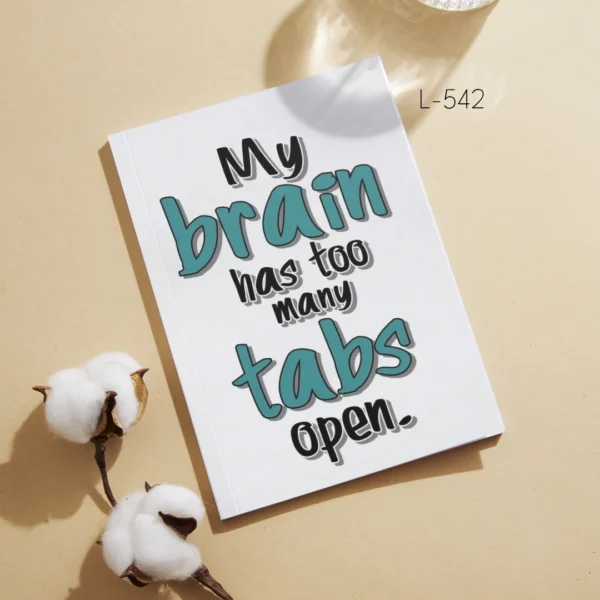 Notebook L-542 My brain
