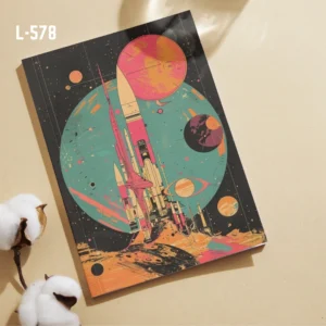Science art Notebook L-578