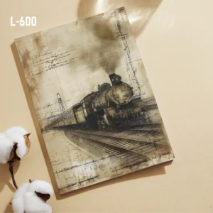 Vintage train Notebook L-600