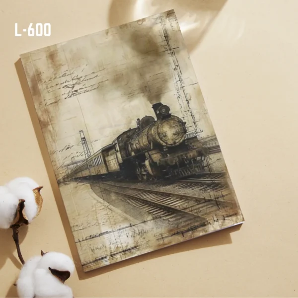 Vintage train Notebook L-600