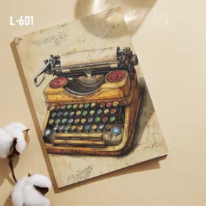 Vintage Typewriter Notebook L-601