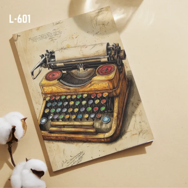 Vintage Typewriter Notebook L-601