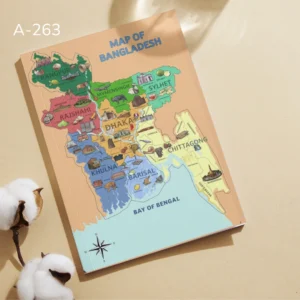 MAP OF BANGLADESH A-263