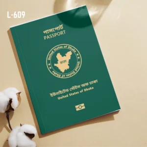 Passport United States of Dhaka L-609