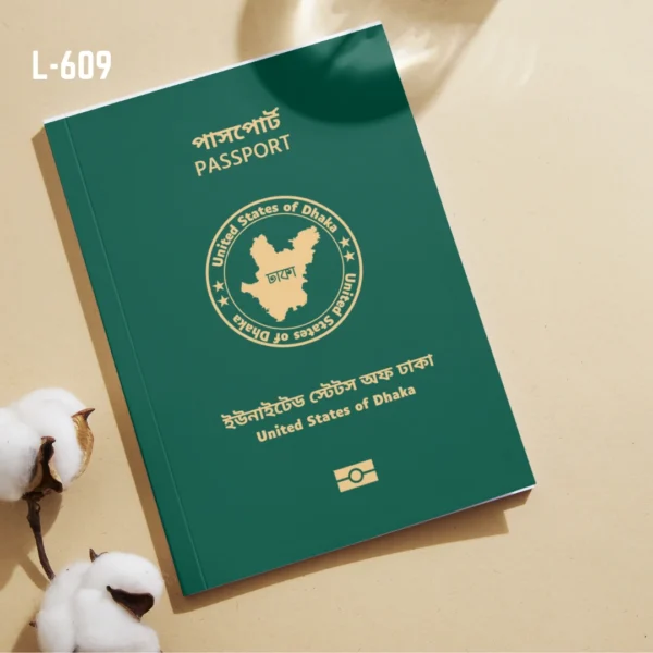 Passport United States of Dhaka L-609