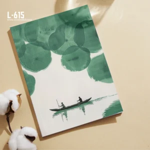 Leaf & Boat Notebook L-615