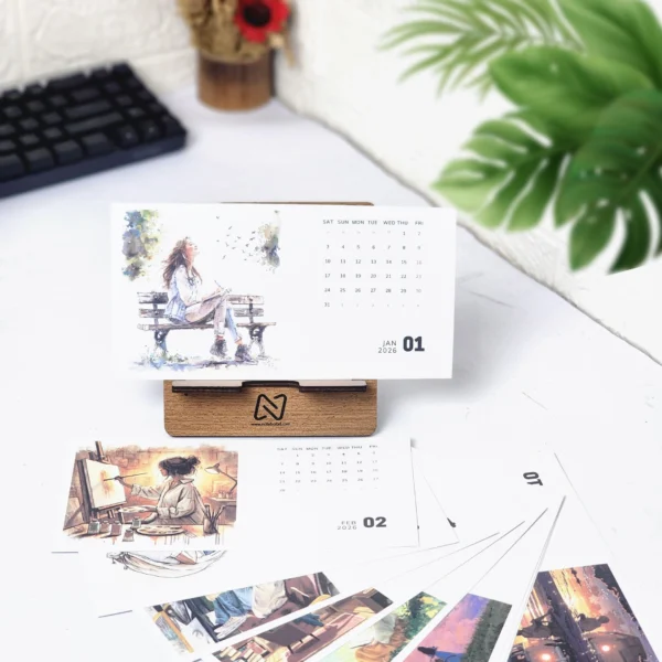 Minimal Desk Calendar 2026 - Image 2