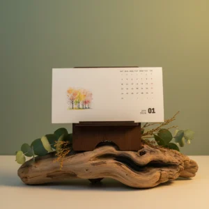 Minimal Desk Calendar (iv) 2026 - Minimal Theme