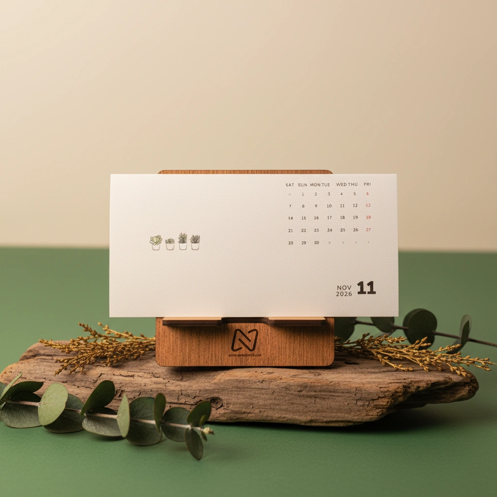 Minimal Desk Calendar (iv) 2026 - Minimal Theme - Image 6