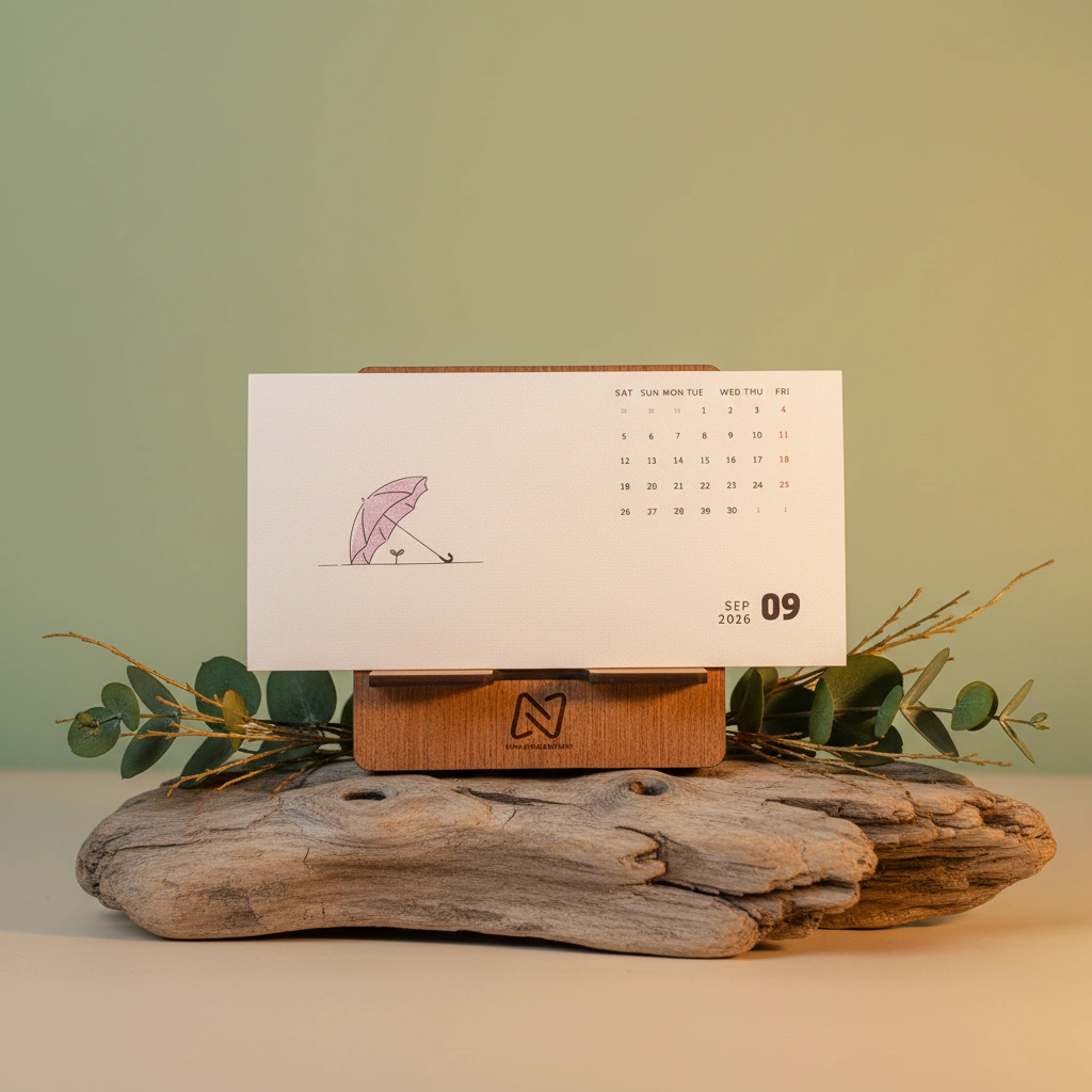 Minimal Desk Calendar (iv) 2026 - Minimal Theme - Image 4